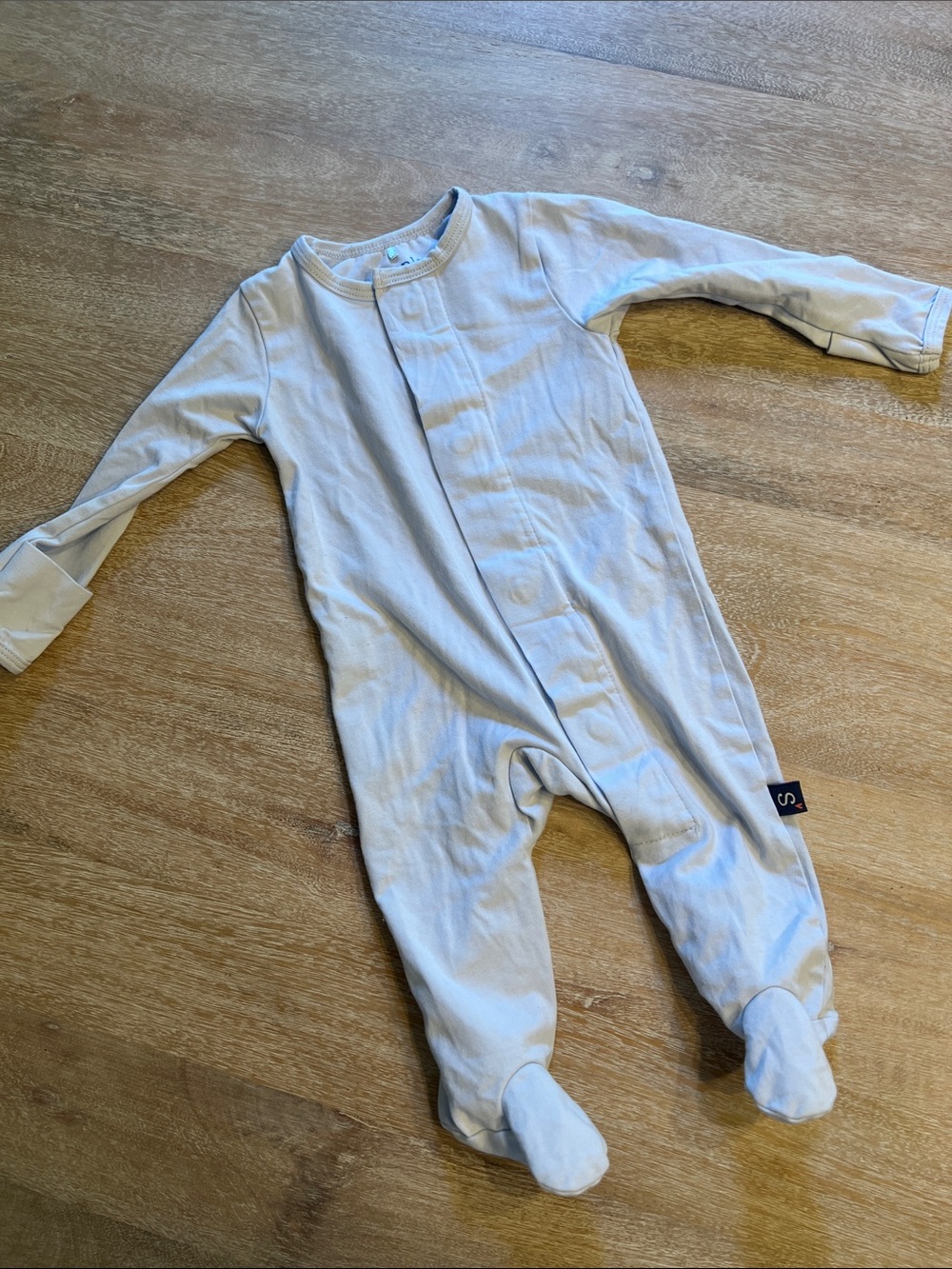 Simply magnetic me organic cotton pajamas EUC 0/3 months